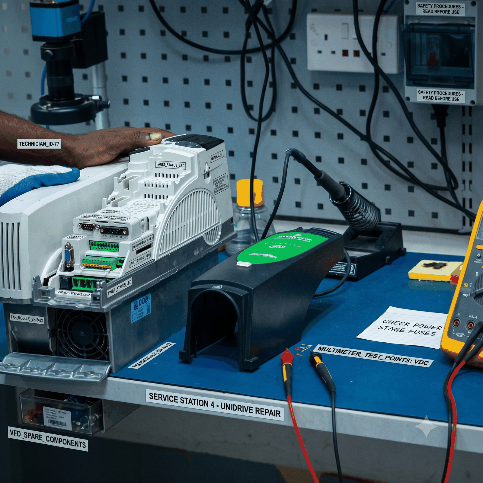Industrial Drive Repair Services