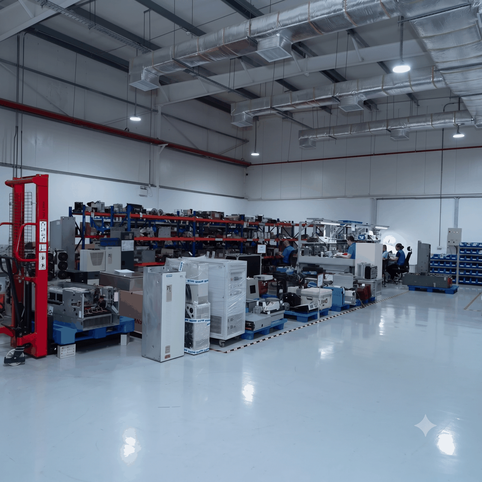 Industrial equipment inventory and sales